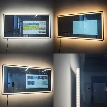 8 best sales Smart mirror in bathroom android - №6