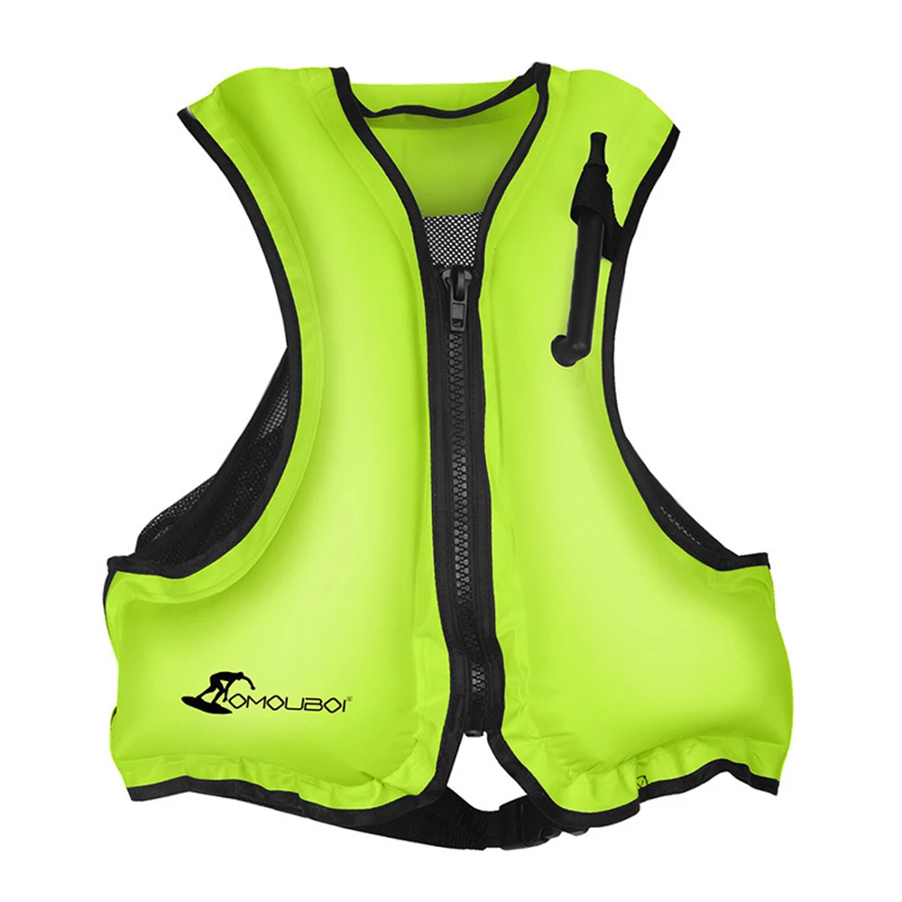 Inflatable Adult Swimming Life Jacket, Buoyancy Vest, Water Sports, Surfing, Snorkeling, Floating Safety Jacket