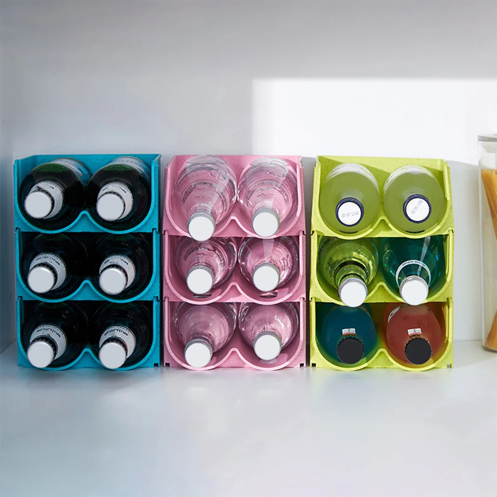 

Beer and Beverage Storage Rack Soda Bottle Can Holder Stacking for Cans Beverages
