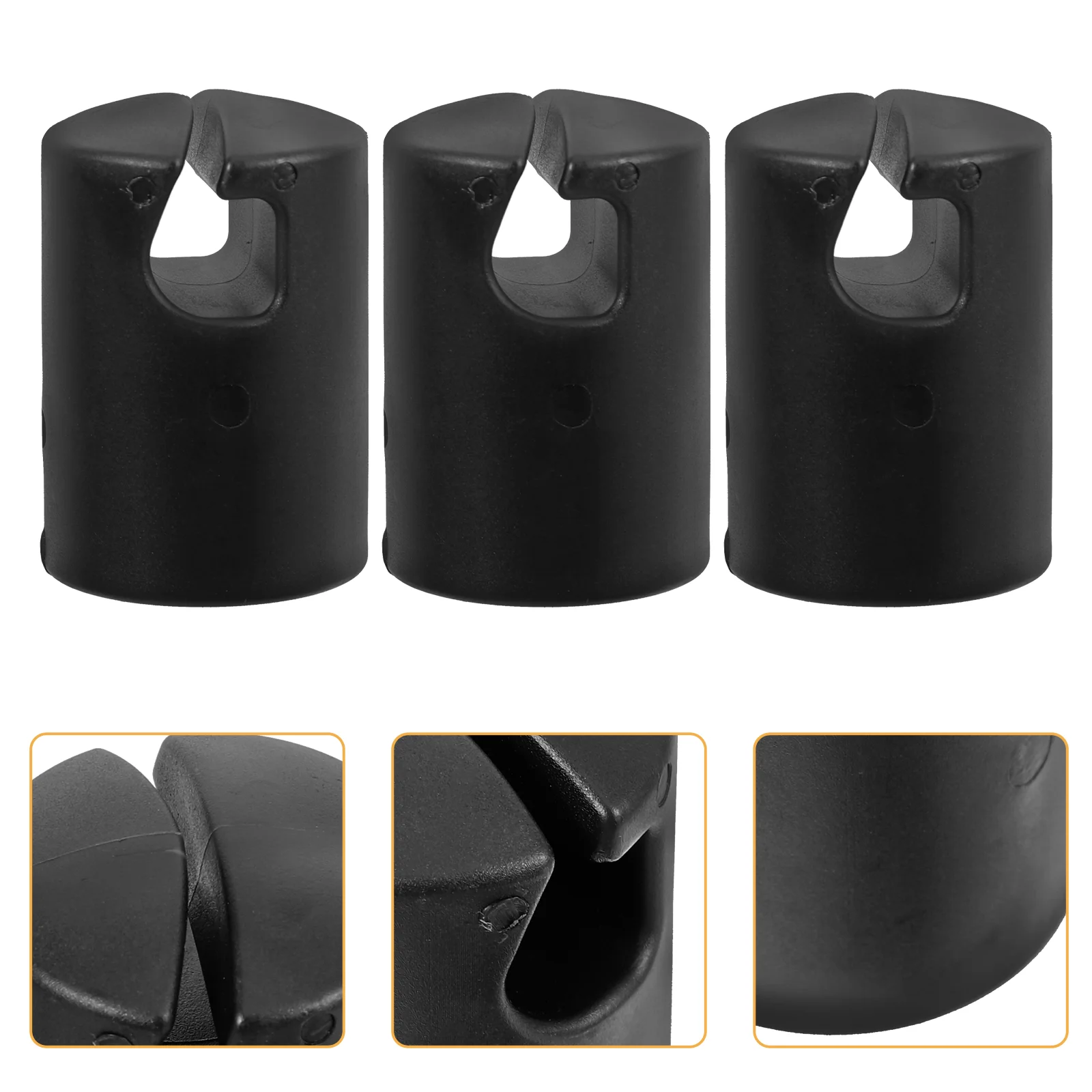 6 Pcs Trampoline Slot Cap Pole Accessory Stick Caps Professional Replacement Cover Small Rod Protector Kids Screw Plastic Child