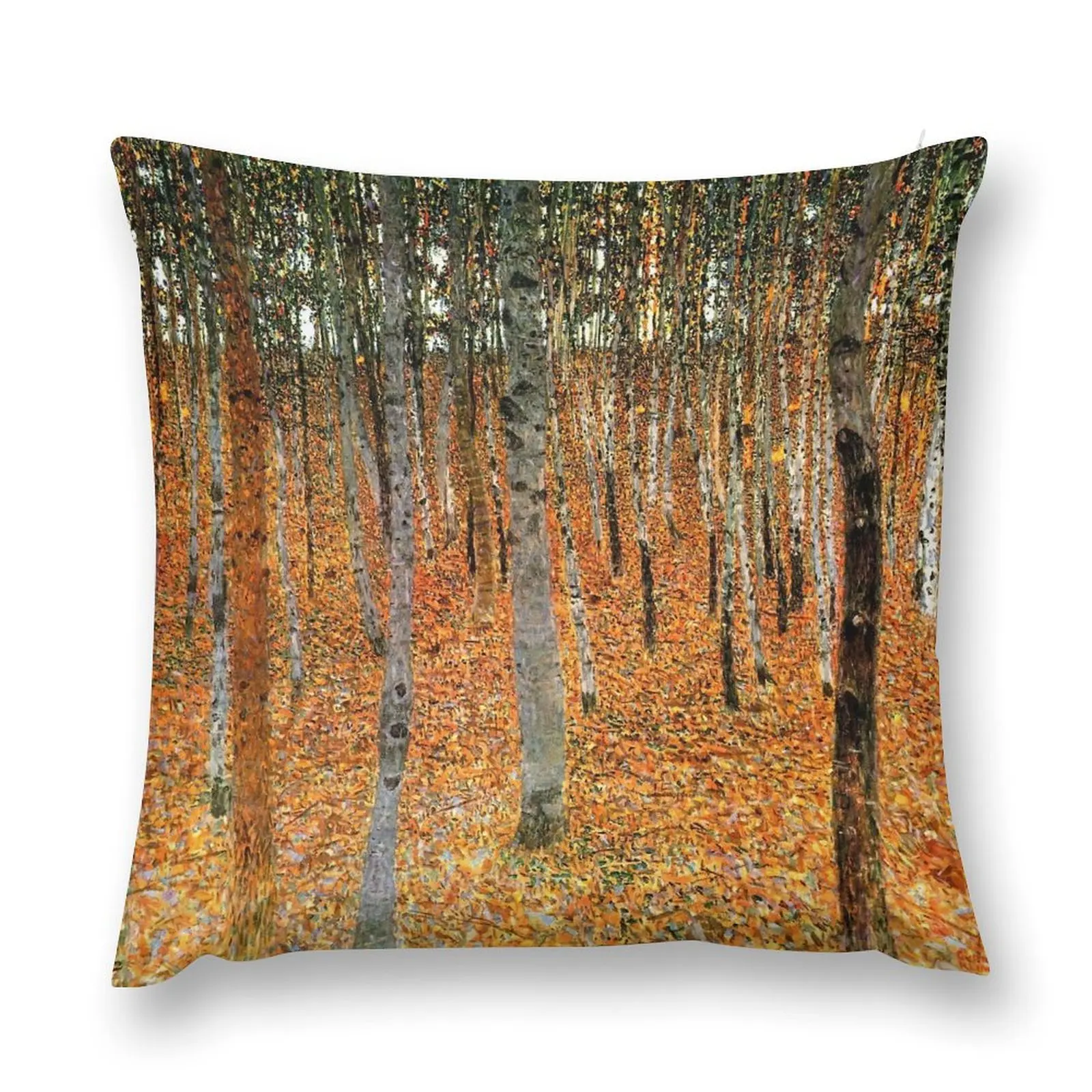 

Beech Forest by Gustav Klimt Throw Pillow Cushion Covers For Living Room Sofa Cushion Cover Pillow Cases pillow