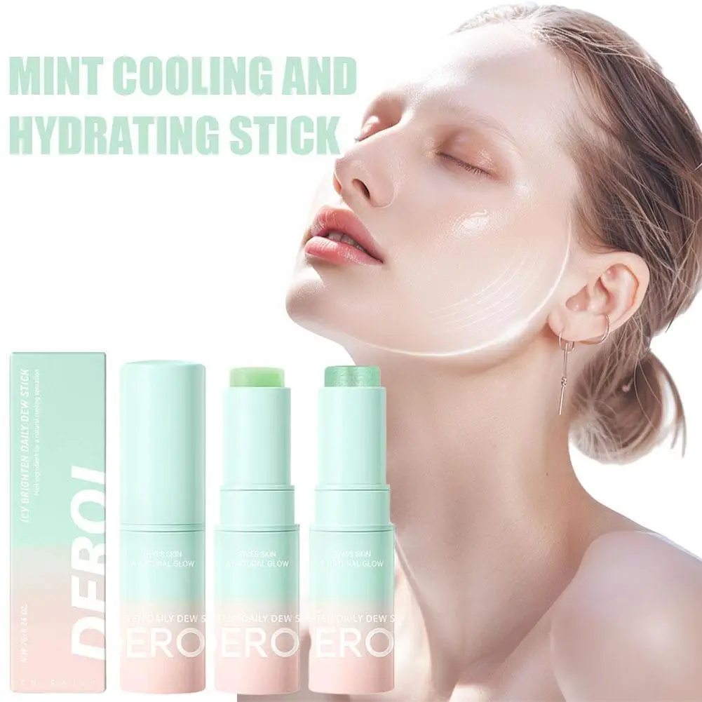 

Мятный увлажняющий мульти-бальзам-карандаш против морщин, увлажняющий, осветляющий тусклый тон кожи, легко впитывается, косметика для макияжа, увлажняющая косметика