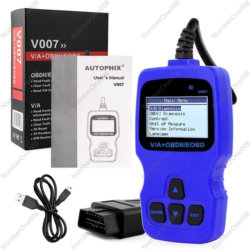 

V007 is suitable for Volkswagen, Audi, Skoda car detectors, check airbags ABS EPB