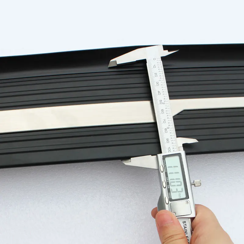 Strong Weight Capacity SUV Accessories Straight Aluminum Side Step for MITSUBISH OUTLANDER EX ASX ZINGER Fixed Running Board