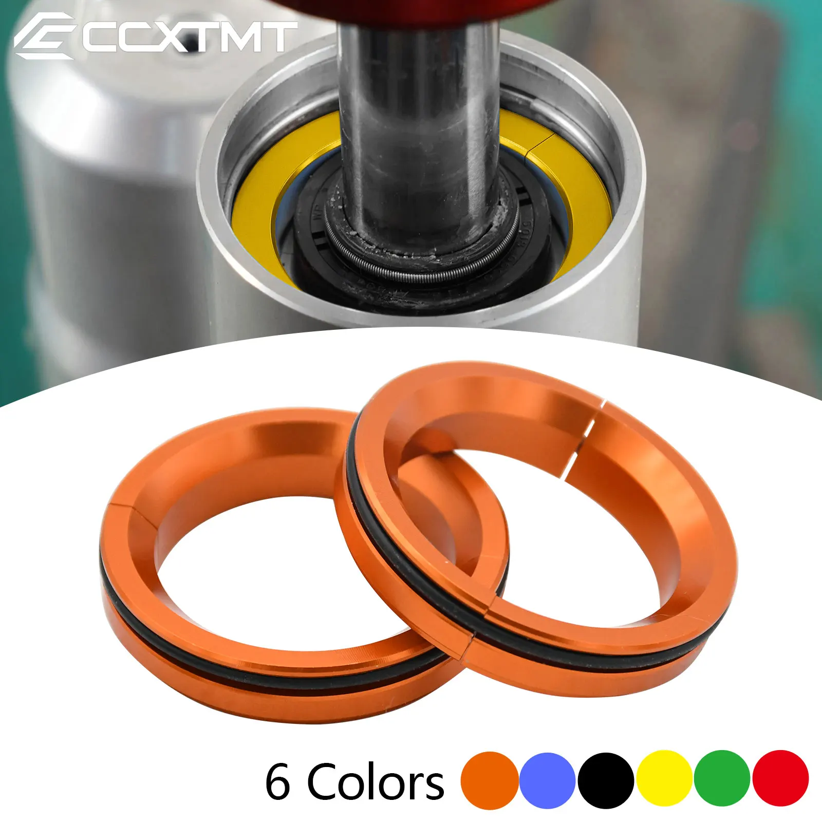 

46mm 50mm CNC Rear Shock Absorber Suspension Lowering Kit For Kawasaki Suzuki Honda Yamaha KTM EXC EXCF SX SXF XC XCF SIX DAYS