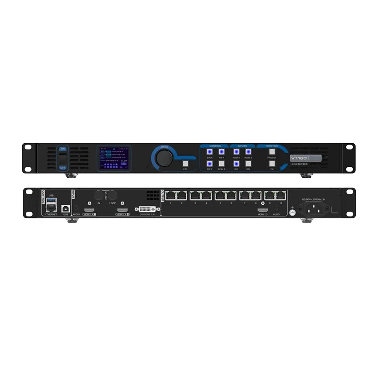 Novastar V760 1080P LED Video Processor 1080P Cheap Price LED Display Controller for Video Wall High Quality LED Hub75
