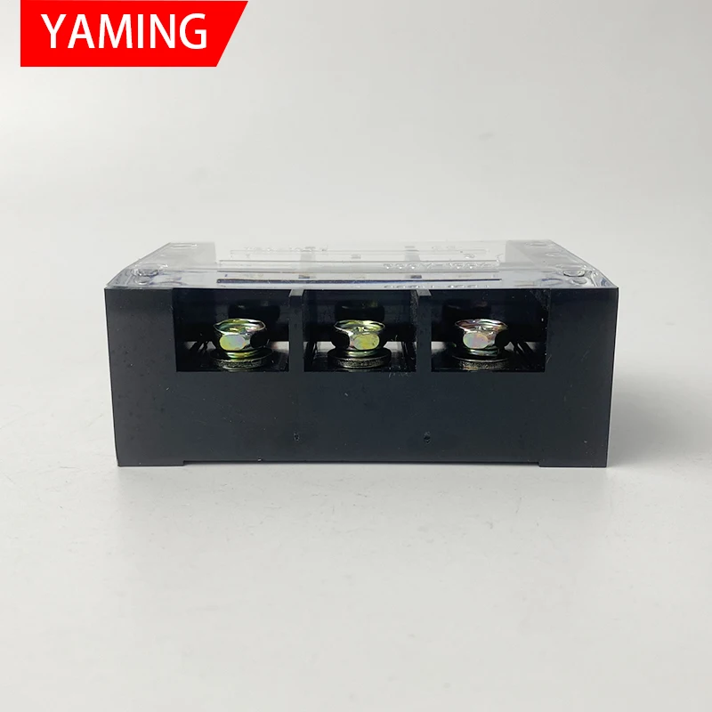2pcs TBC-1003 100A 3P 600V 6 Screws Connector Terminal Block Board Wire Wiring Connectors Fixed Terminals Group Pin Header