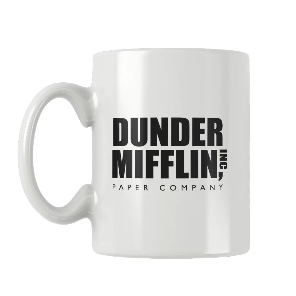 Dunder Mifflin Gift Coffee Tea Milk Beer Cup Mug The Office Men Women