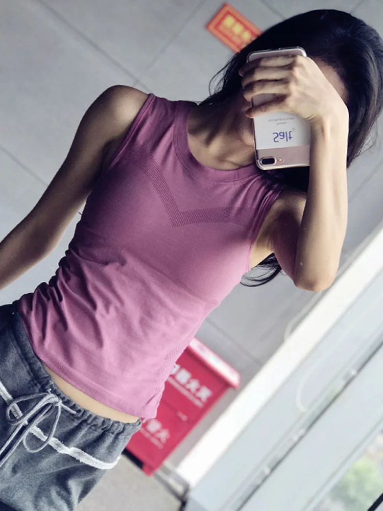 

Lightweight Svel Running Sports Vest T-irt Fitn Women's Outdoor Wear Summer Thin High-End Yoga Top Qui Dry