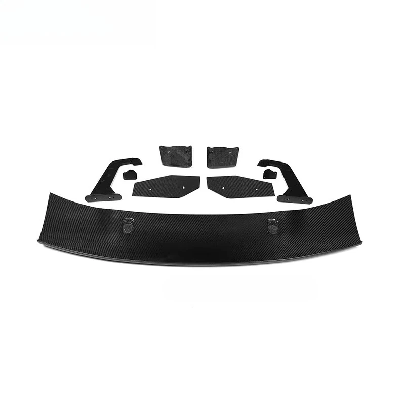 Dry Carbon Fiber Rear Trunk Spoiler Wing for M2 M3 M4  G80G82G87 2345Series Universal Rear Swan Neck Trunk Wing Splitter