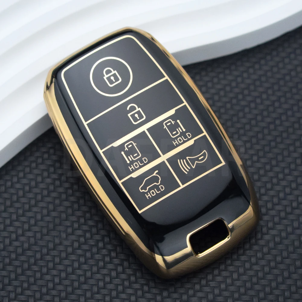 For Kia New Sedona Grand Carnival Snugly Sorento L580 Kia Doule Carnival 6 Buttons TPU Car Remote Key Case Cover Fob Accessories