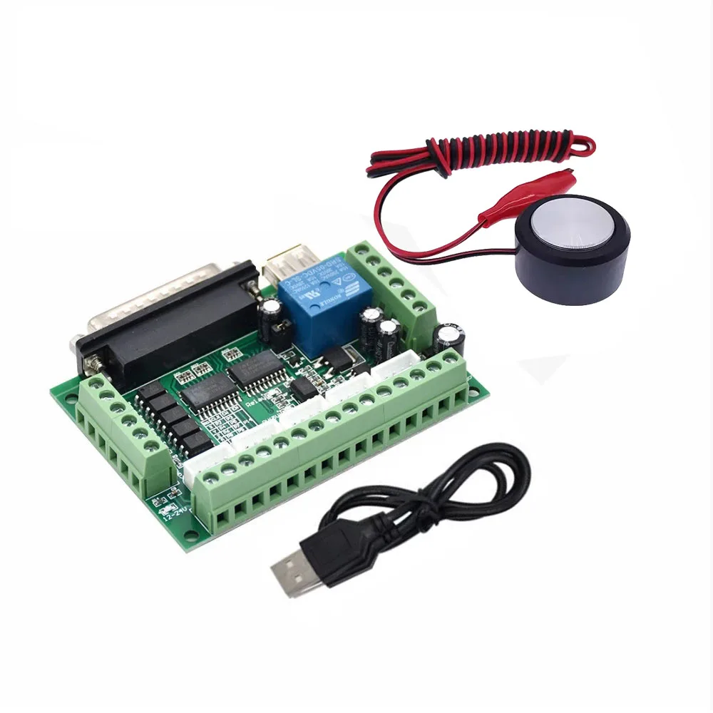 mach3 cnc controller 5 axis usb CNC mach 3 interface motion card breakout board engraving machine parts grbl control plate