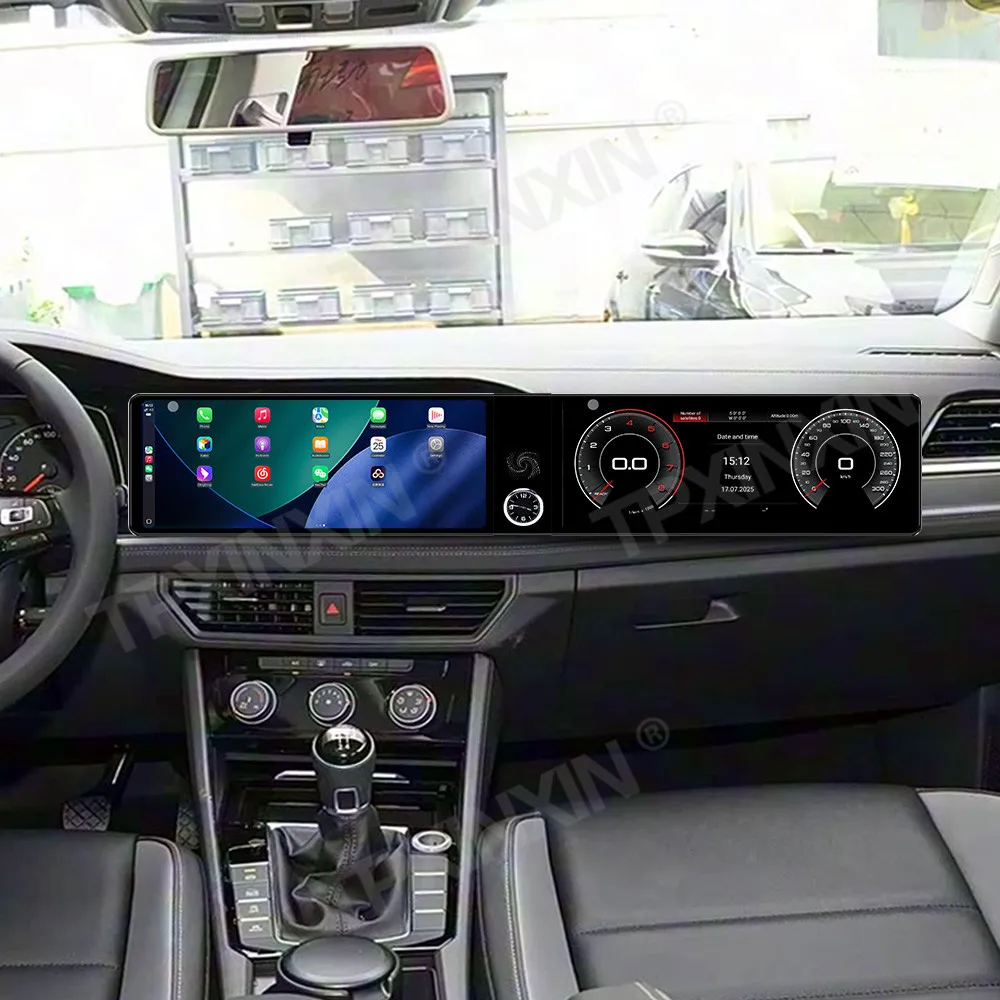 8-Core Dual Screen Android Auto For Volkswagen Sagitar 2019~2022 Multimedia GPS Navigation Car Radio Stereo Receiver Head Unit