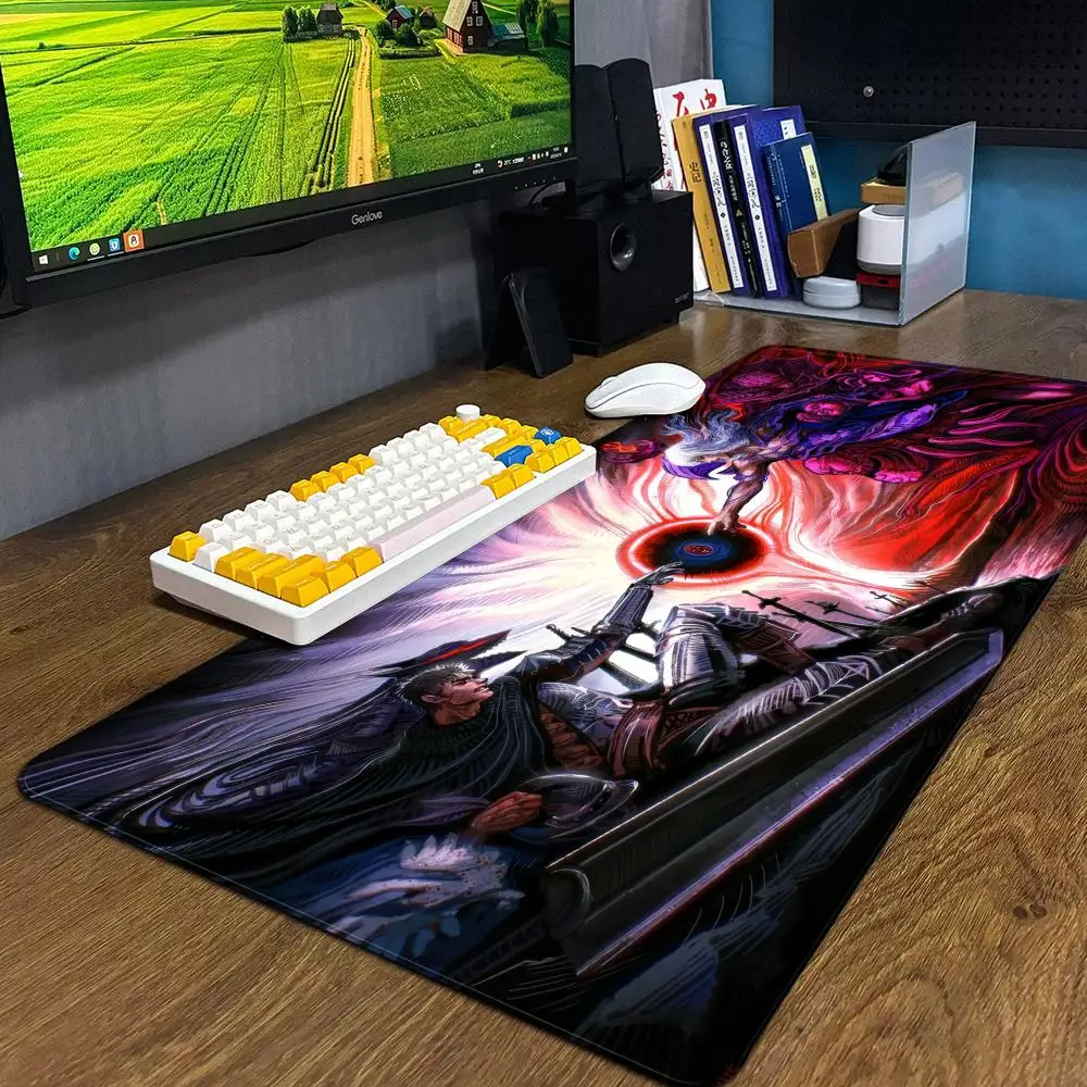 B-Berserk Guts Mouse Pad XXL Computer Accessories Large Keyboard Laptop Table Pad The New Product Gamer Gaming