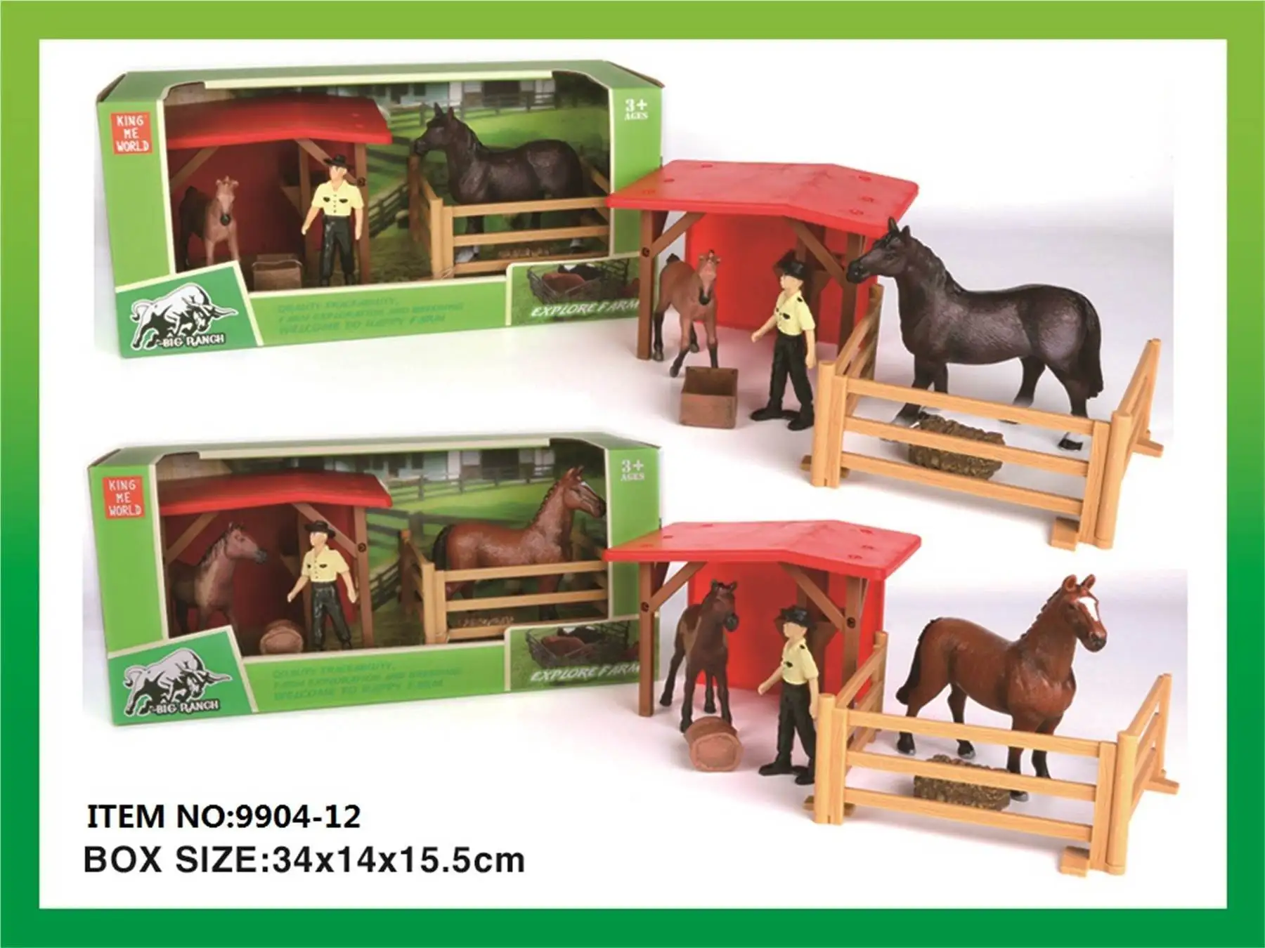 Ultimate Farm Toy Set for Kids - Animal Figures, Human Figures, Fences, Barns & Feed Accessories for Cozy Farm Adventures