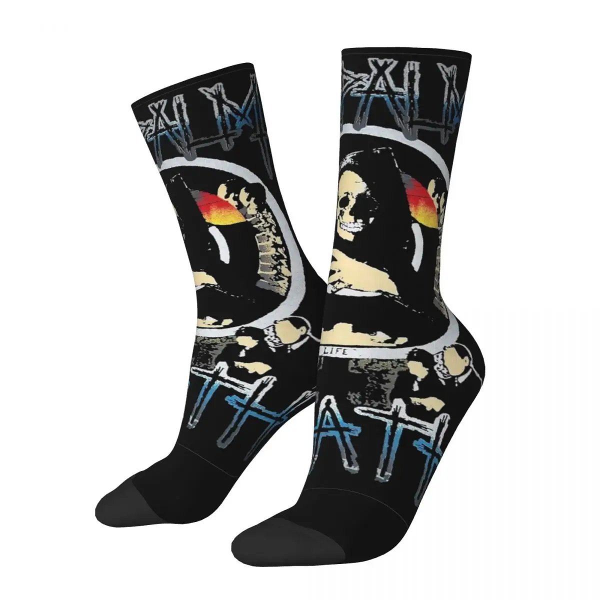 Casual Men Women Socks Napalm Death Heavy Metal Band Merch Warm Graphic Socks All Season