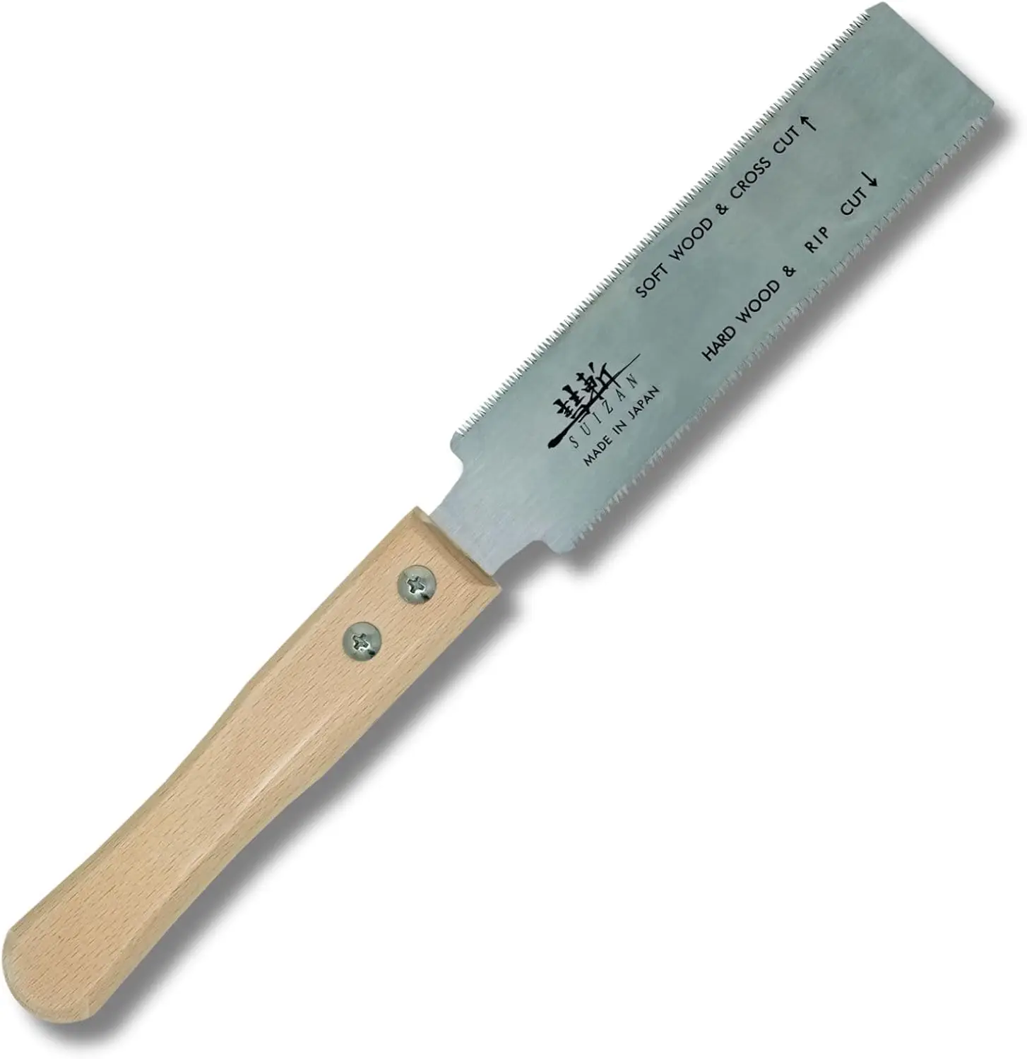 

6" Double Edge Japanese Pullsaw for Woodworking, Ideal for Small Hands - Professional Quality