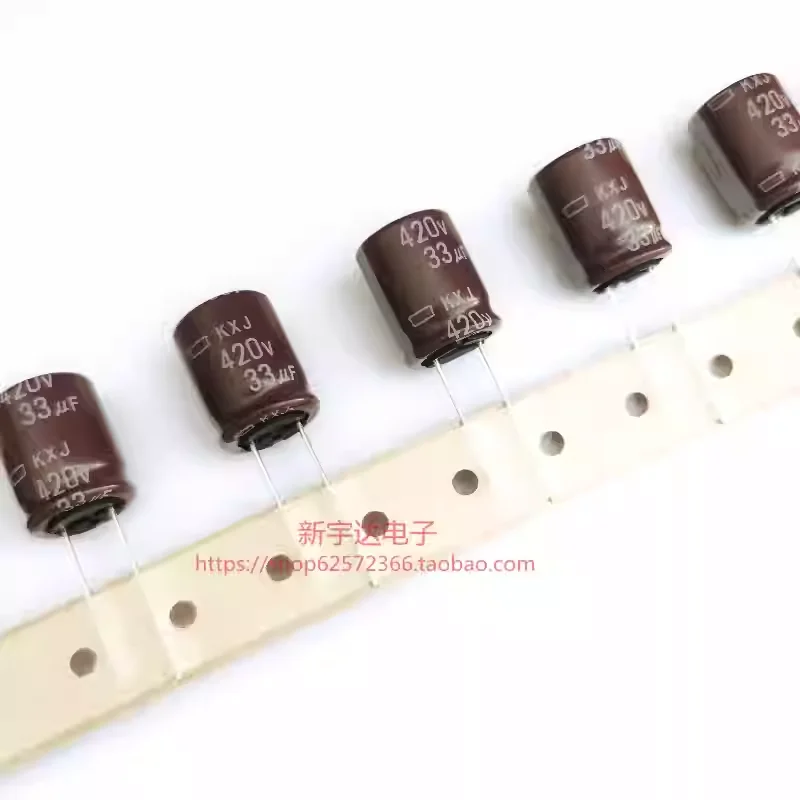 

10-100PCS 420V33UF 16X20 Black Diamond KXJ High Frequency Long Life 33UF420V can replace 400V33UF