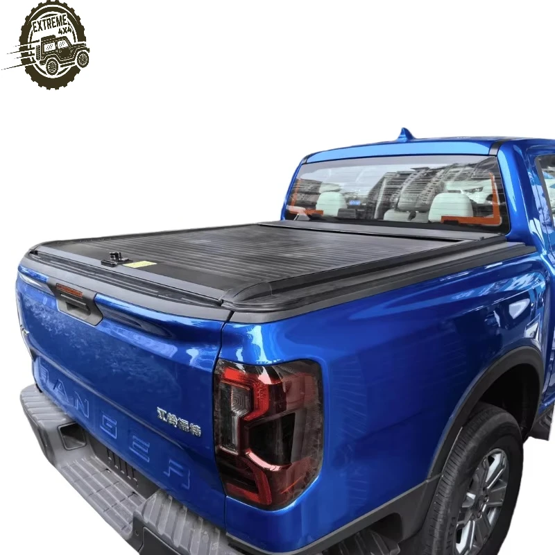 

Factory Supply High Quality Off-Road 4x4 Aluminum Retractable Truck Bed Cover F150 Pickup Chevrolet Dmax Mitsubishi l200