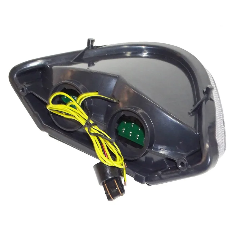 Waase para honda hornet cb900f 2002 2003 2004 2005 2006 2007 e-mark luz traseira da cauda sinais de volta de freio integrado luz led