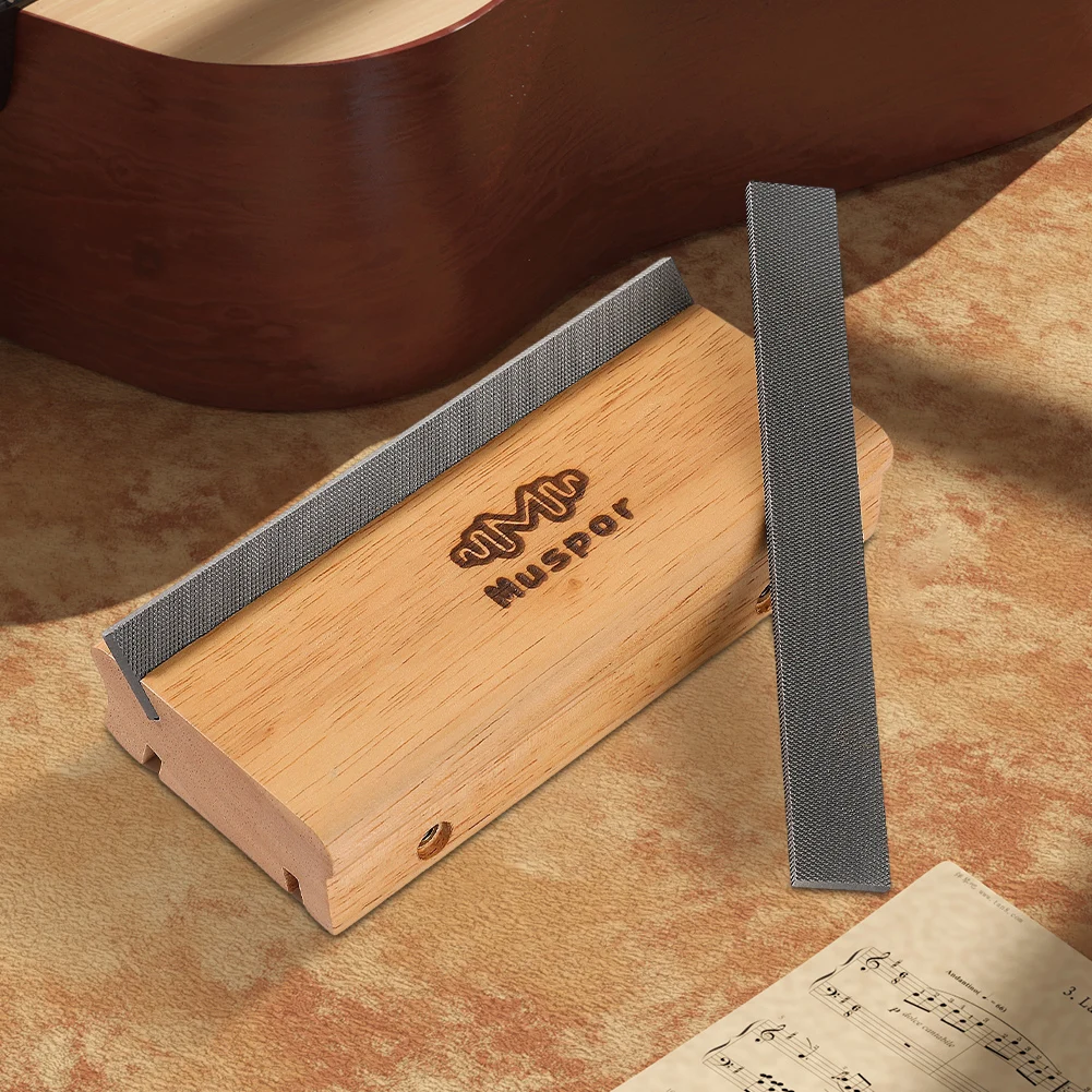 3/23/35 Degree Fingerboard Bevel-Flush File 3 In 1 Fret End Trimming File Guitar Sanding File for Guitar Bass Fret End Dressing