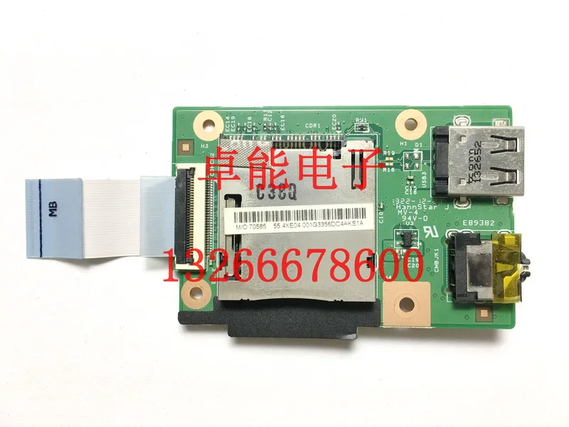 For Lenovo B480 B490 M490 M495 B4306 laptop USB Board Audio Board Headphone Jack Sound Card Board Card Reader