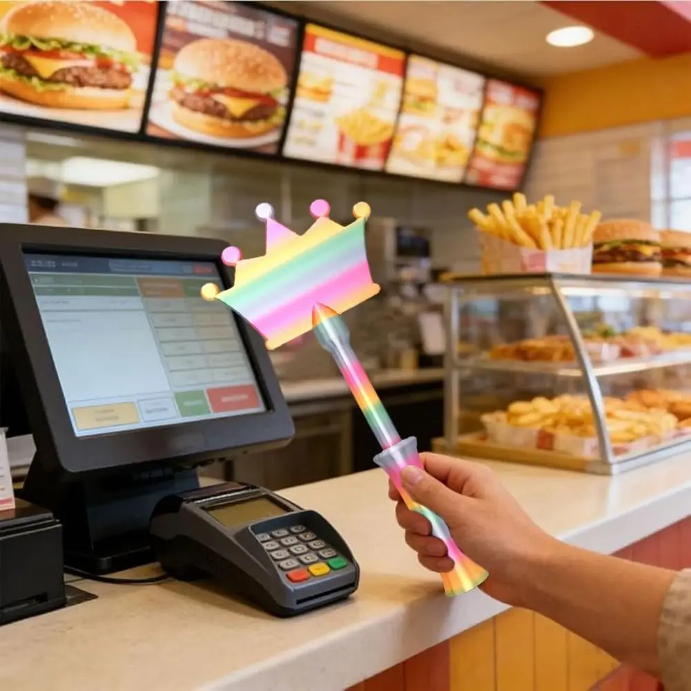 

Retractable Wand Tap To Pay 3D Printed Magic Wand Tap-to-Pay Credit Card Holder Portable Contactless Payment Card Holder