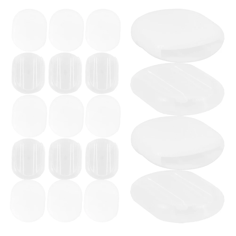 

60 Pcs Ear Clip Pads on Earring Protection Non-slip Plastic Earrings Cushions Earing Child