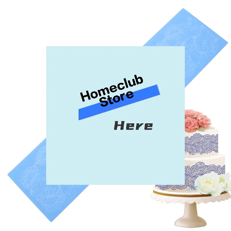 

1Pc 40cm Flower Lace Mold Cake Border Decoration Tools Fondant Cake 3D Mold【Homeclub】