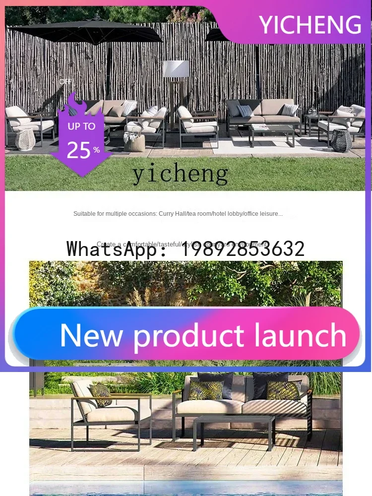 

Outdoor Sofa Hotel Villa Overhead Floor Designer Modern Courtyard Couch