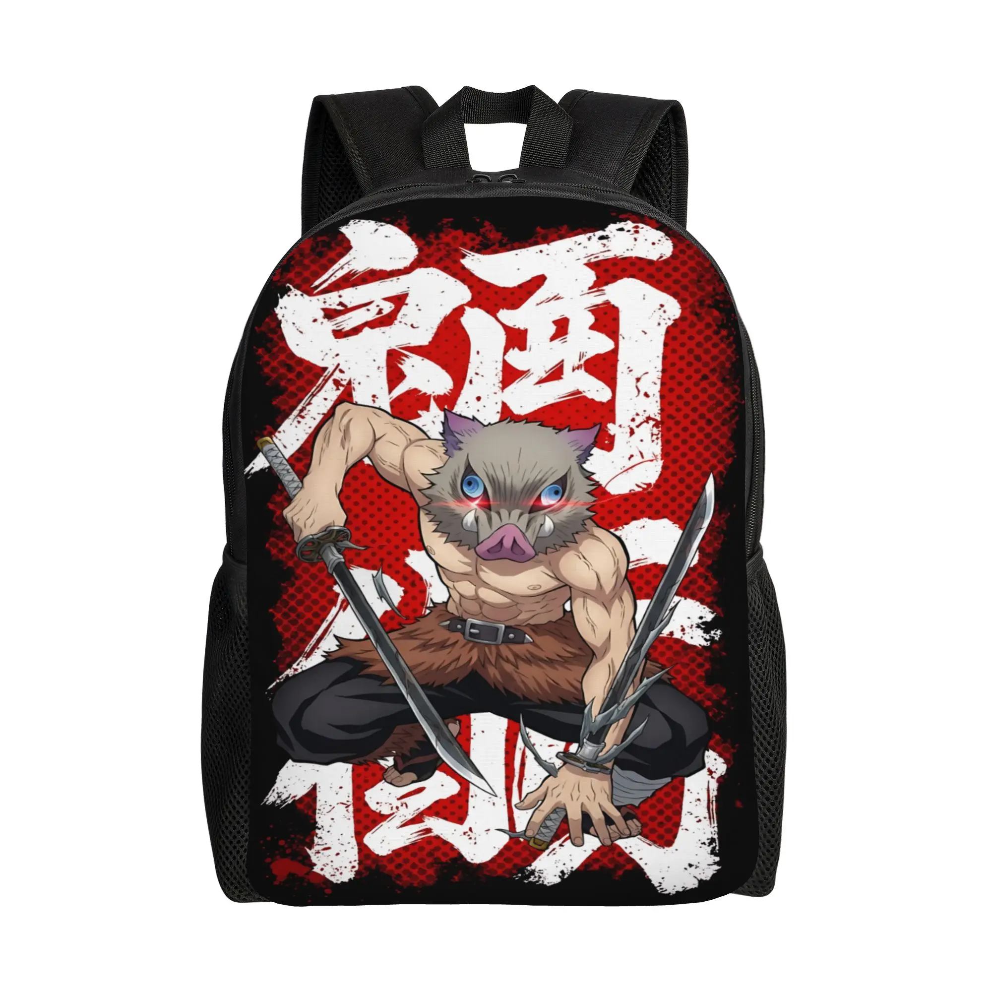

Bandai Demon Slayer backpack ita bag shounen manga mochila Daily Work Zipper Closure Rucksack