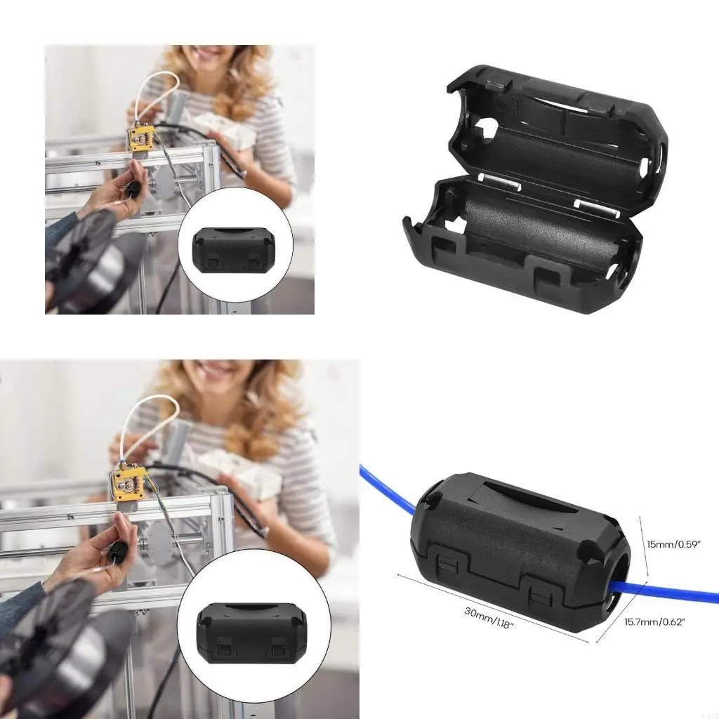 

F42D 3D-принтер 1,75 Фильтры накаливания Очистительные блоки для удаления пыли с волос Пластиковый мусор для экструдеров с и