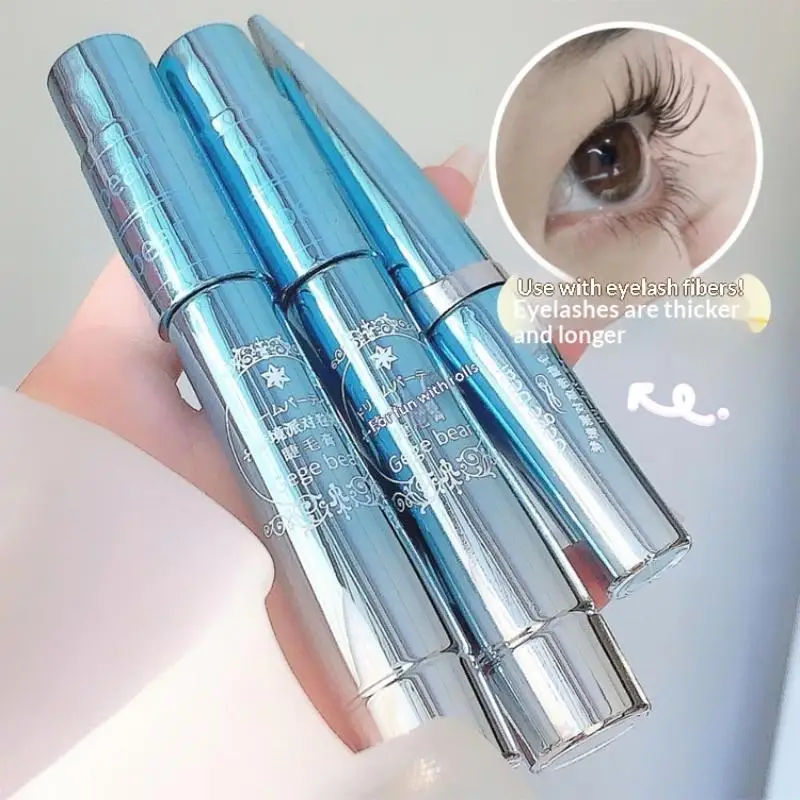 1/2Pcs Gege Bear Lash Mascara Waterproof Long Lasting Extension Lengthening Curling Volume Black Eyelash Makeup Cosmetic