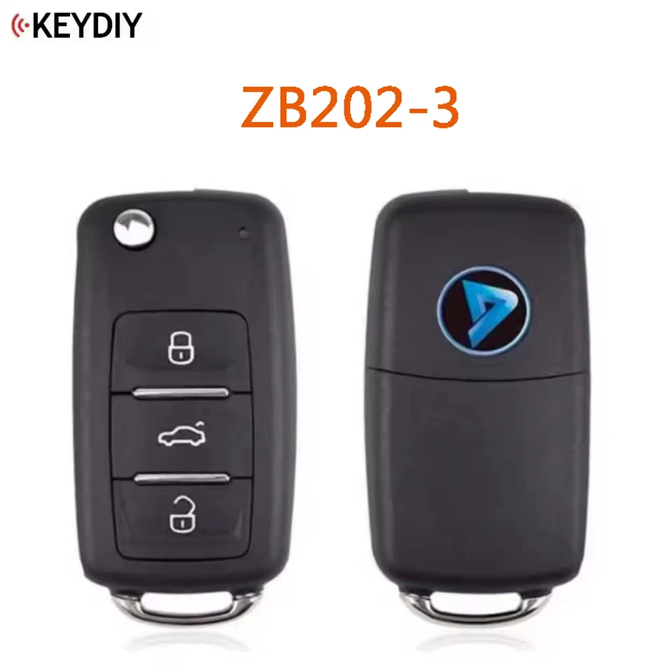 1 Piece ZB202-4 ZB202-3 KEYDIY Universal Smart Remote Key ZB Series for KD-X2 Tool 3 Buttons/ 4 Buttons