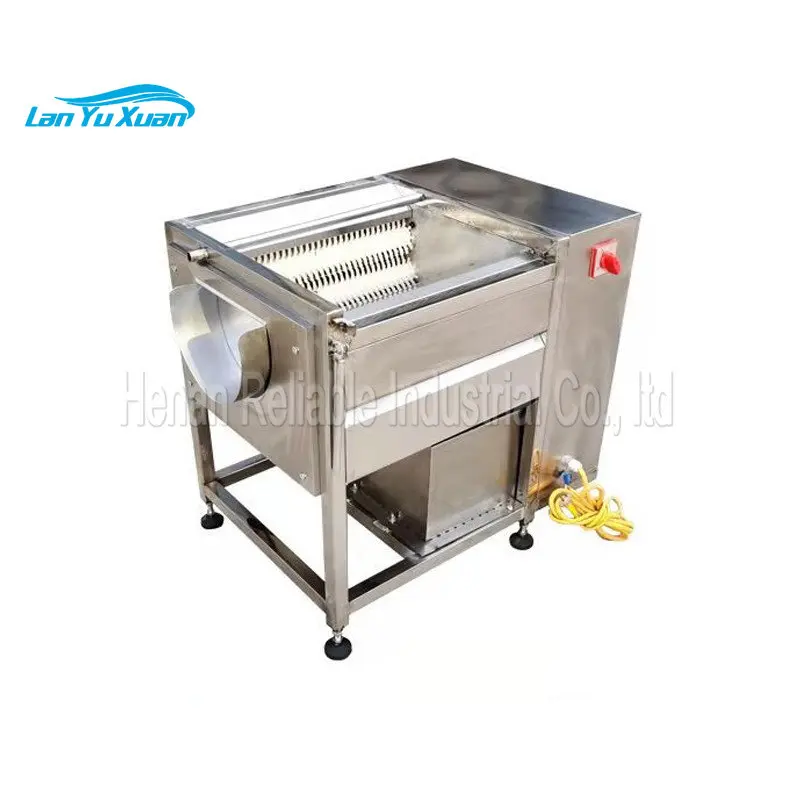 High Efficient Cassava Washing and Peeling Machine/brush Roll Vegetable Peeler and Washer