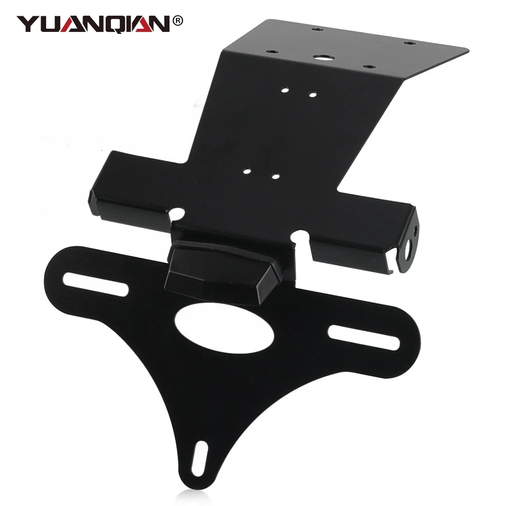 

Motorcycle License Plate Holder Bracket Fender Eliminator LED Rear Tail Tidy For RC 125 200 390 RC125 RC200 RC390 2014-2021