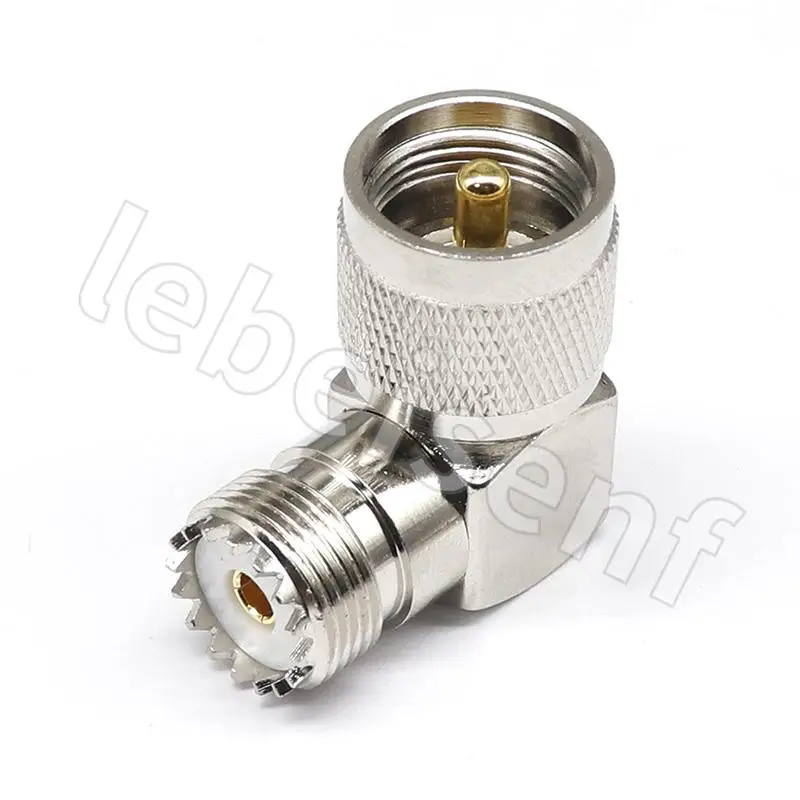 RF connector UHF-JKW UHF male to UHF female elbow 90 degree SL16 male to female elbow