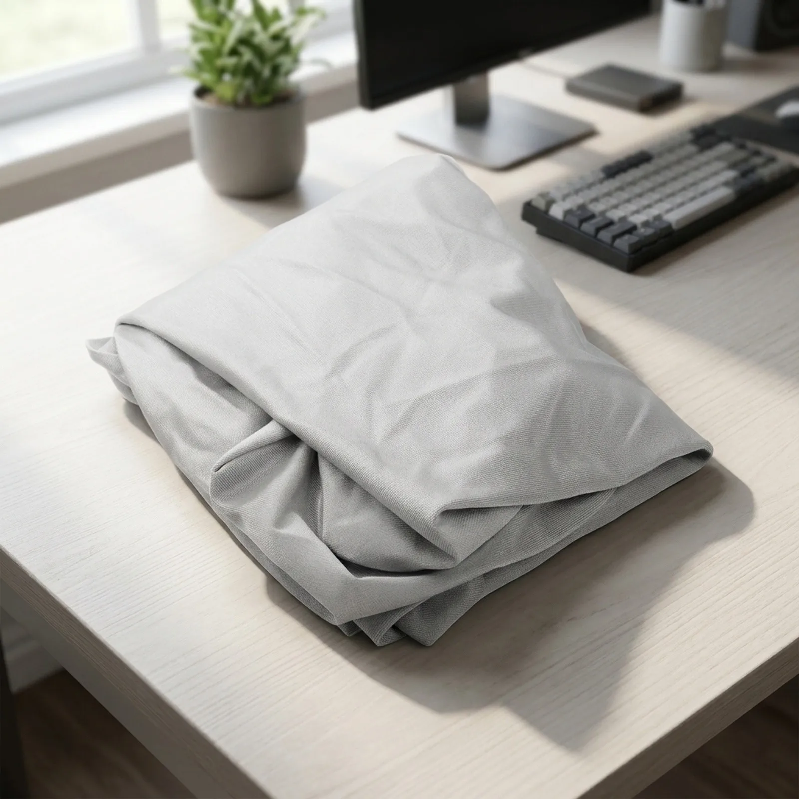 Elastic Dust Cover for Monitors 43/49/55 Inch with Nylon Fabric Providing Effective Shielding from Dust and Debris