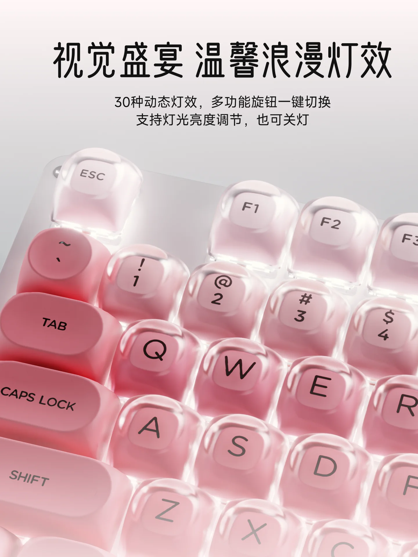 EWEADN Taoyao كريم أساس سائل لاسلكي ثلاثي الأوضاع لوحة مفاتيح 87 مفتاحًا 104 مفاتيح تصميم مريح لوحة مفاتيح ألعاب رياضية إلكترونية ميكانيكية #4