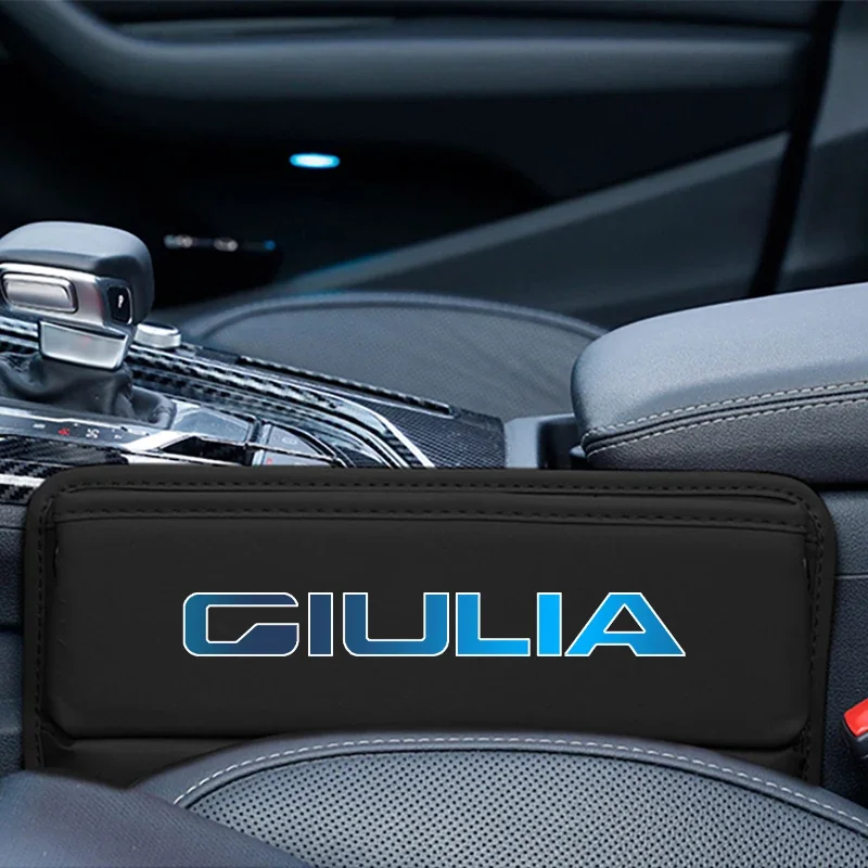 Autos itz Lücke Organizer Sitz Seiten tasche für für alfa romeo sportiva giulia giulie2023 reservierte Ladekabel Loch Auto Zubehör