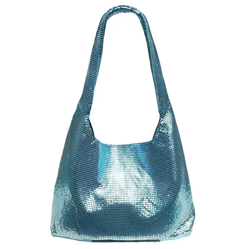 Fashion Metallic Purses and Handbags Luxury Designer Bags for Women 2022 New Luxury Handbags Gold Silver Bags