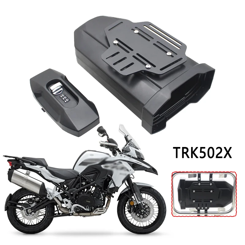 

TRK502 TRK502X Motorcycle Decorative Box For Benelli TRK 502 TRK 502 X Left Side Box Waterproof Tool Box