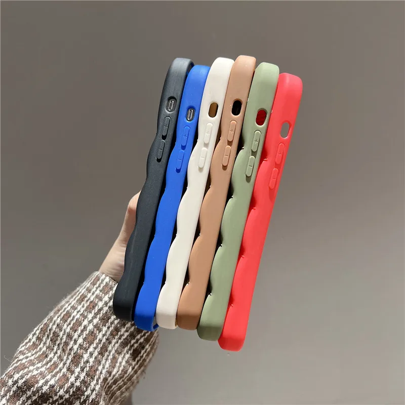 2024 جديد أسفل سترة فاخرة آيفون X XR XS ماكس 11 12 13 14 15 16 برو ماكس موضة شعبية البخاخ غطاء مضاد للسقوط