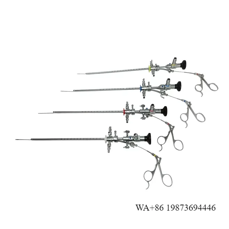 Wmwmnu for Rigid Cystoscope Urological Instruments Lockable Urology Endoscope Set With Sheath
