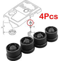 4Pcs Engine Cover Grommet Rubber Buffer Bumper Mounting Stop Jounce Bush For Nissan Qashqai J11 VW Skoda Superb Yeti 2010 2011