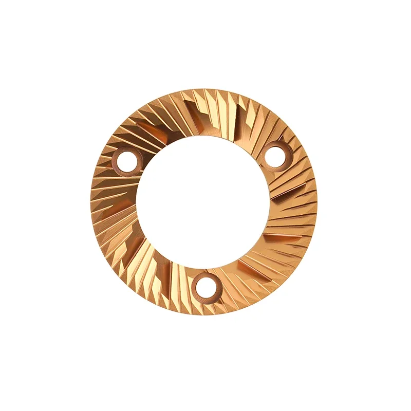 64mm Flat Burr with Titanium plating Multi Purpose and Espresso Burr Fit for ECM DF64 P64 ODE MAZZER