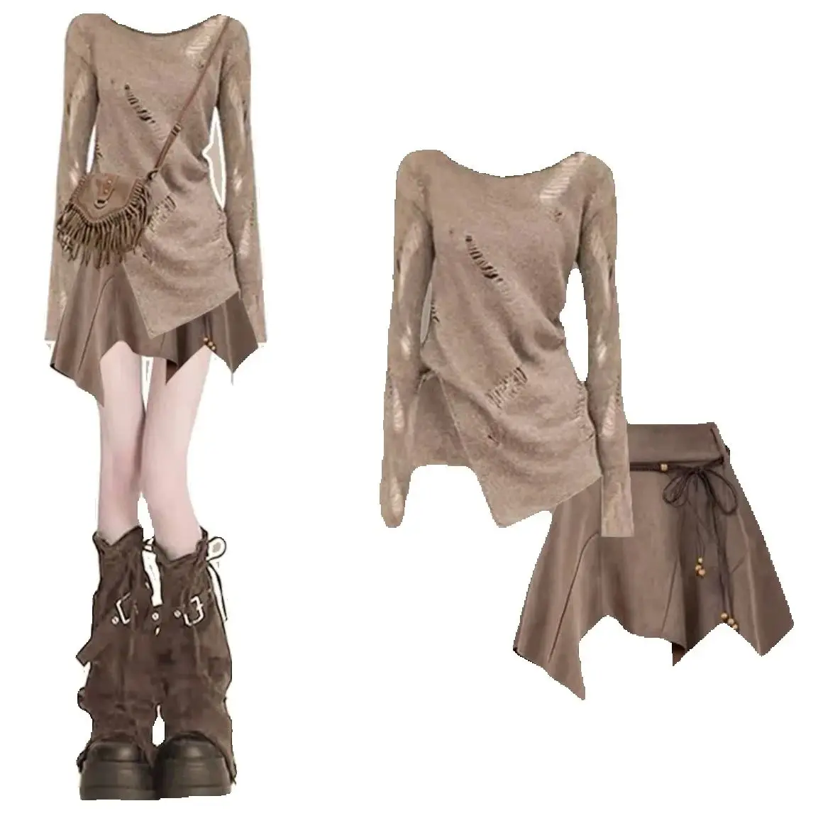 

Women 2 Piece Set Summer Elegant Solid Color Top+Shorts Skirts Concert Party Matching Suit