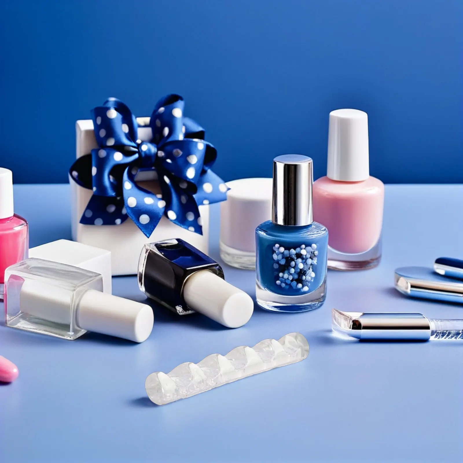 

5pcs Nail Art Pen Holder 5 Slot Resin Brush Organizer Stand For Manicure Tools Nail Art Supplies Desktop Storage Pencil Holder