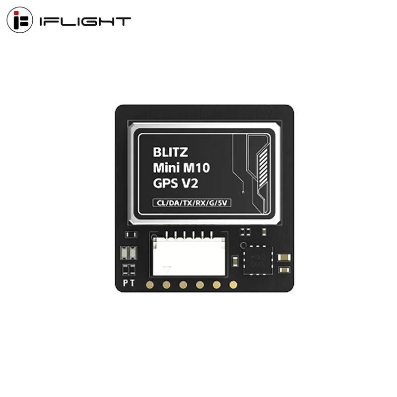 

iFlight BLITZ M10 V2 Mini GPS Integrate Compass Module QMC5883L Встроенный кристалл TCXO и конденсатор Фарада для деталей FPV