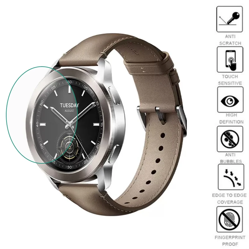 5 шт TPU мягкая прозрачная защитная пленка для Xiaomi Watch 2 Pro/S3/S2 46 мм 42 мм S1 активная защитная пленка умные аксессуары